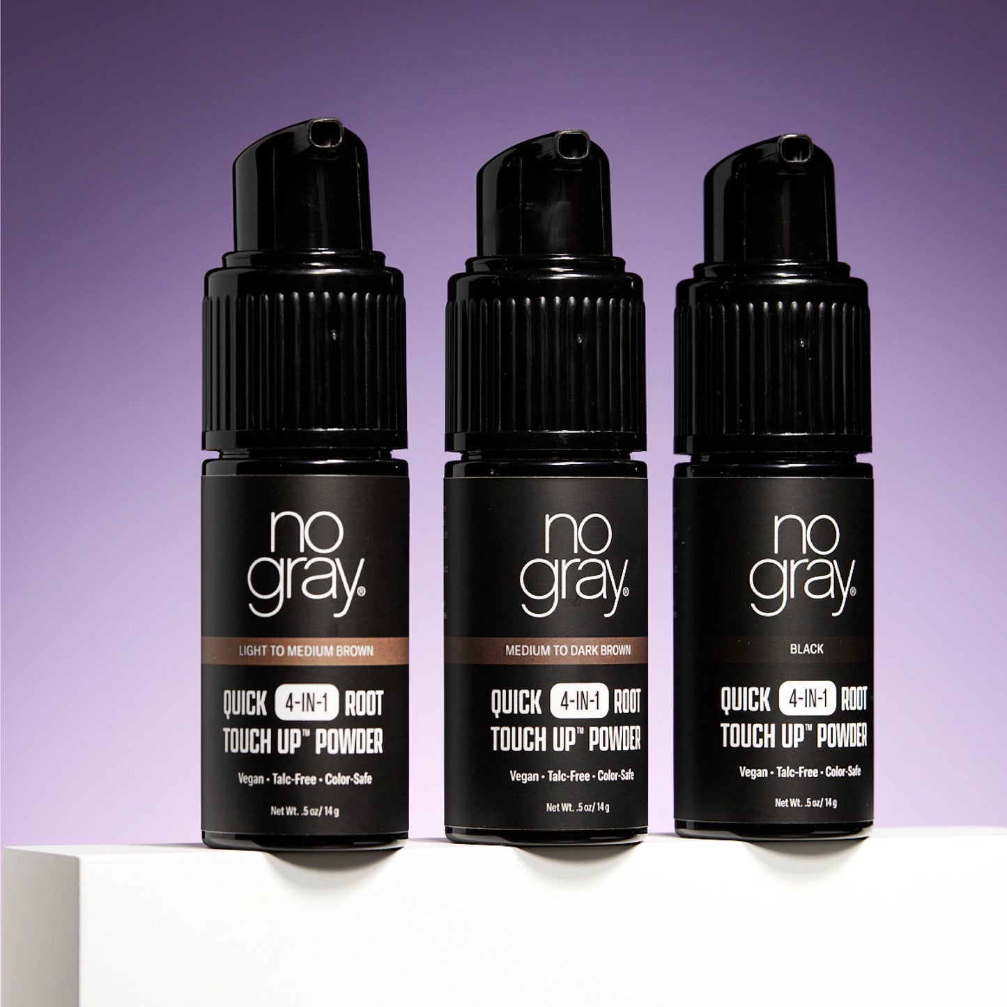 No Gray Quick 4-in-1 Root Touch Up (Light To Medium Brown)