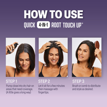 No Gray Quick 4-in-1 Root Touch Up (Medium To Dark Brown)