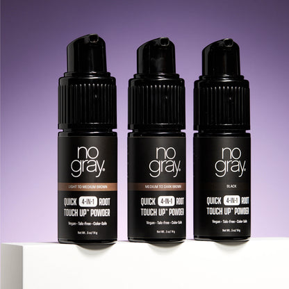 No Gray Quick 4-in-1 Root Touch Up (Light To Medium Brown)