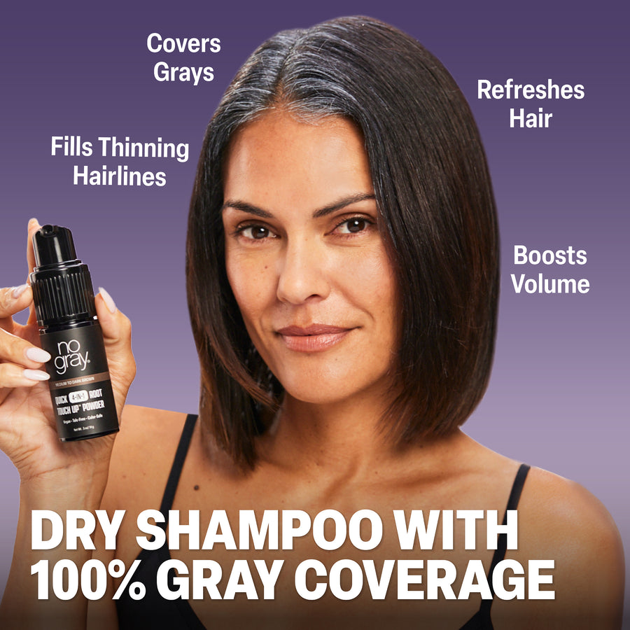 No Gray Quick 4-in-1 Root Touch Up (Light To Medium Brown)