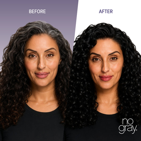 No Gray Quick Permanent Hair Color Shampoo, 8.45oz (Black)