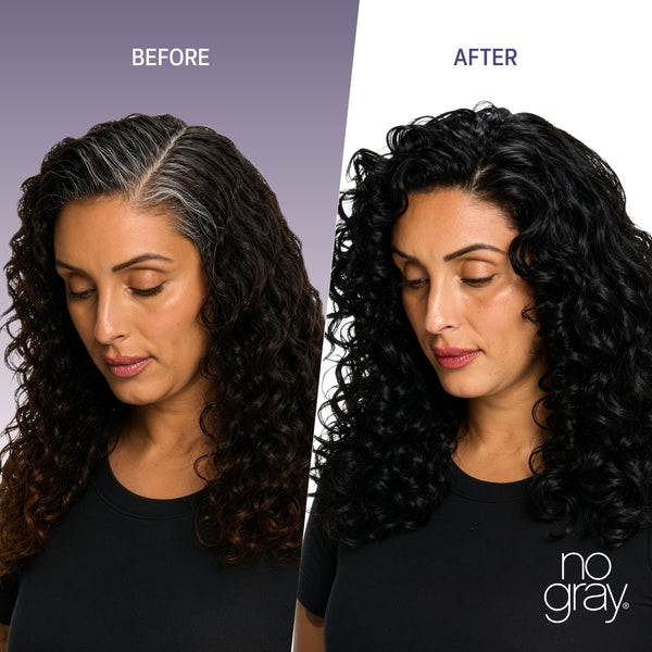 No Gray Quick Permanent Hair Color Shampoo, 8.45oz (Black)