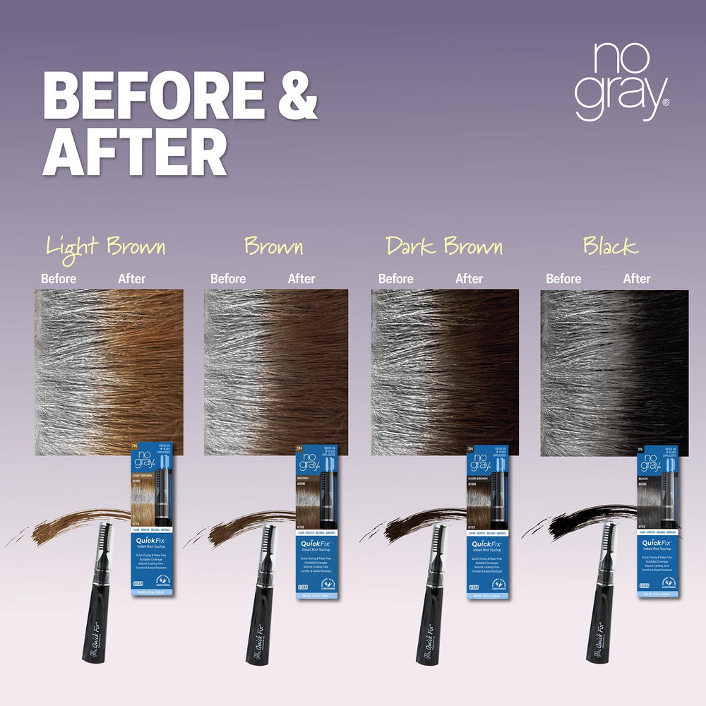 No Gray Quick Fix Instant Root TouchUp (Dark Brown)