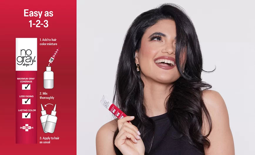 No Gray Drops Hair Color Additive