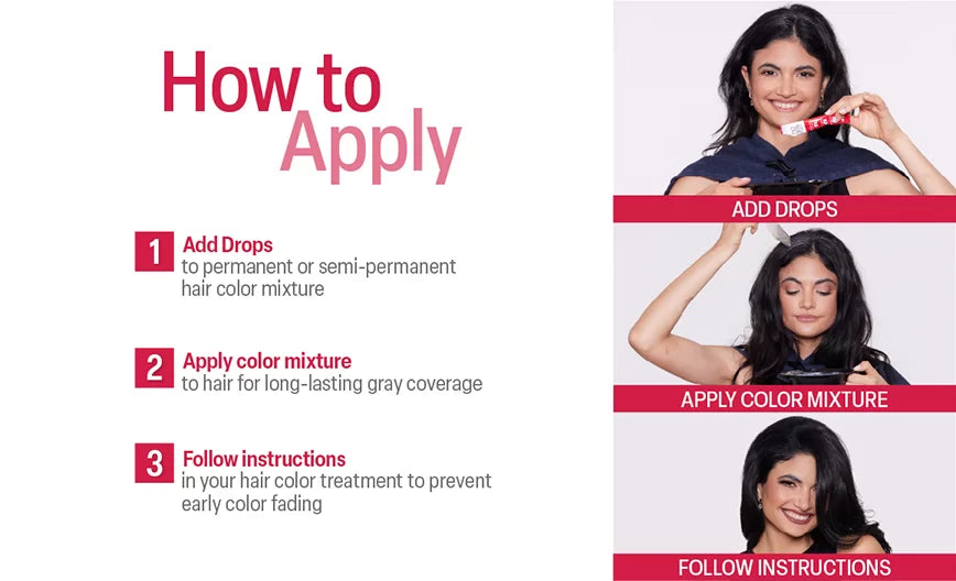 No Gray Drops Hair Color Additive