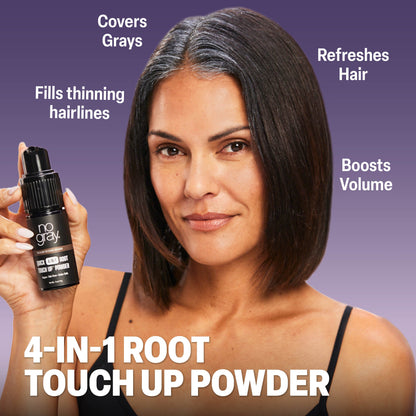 No Gray Quick 4-in-1 Root Touch Up (Black)