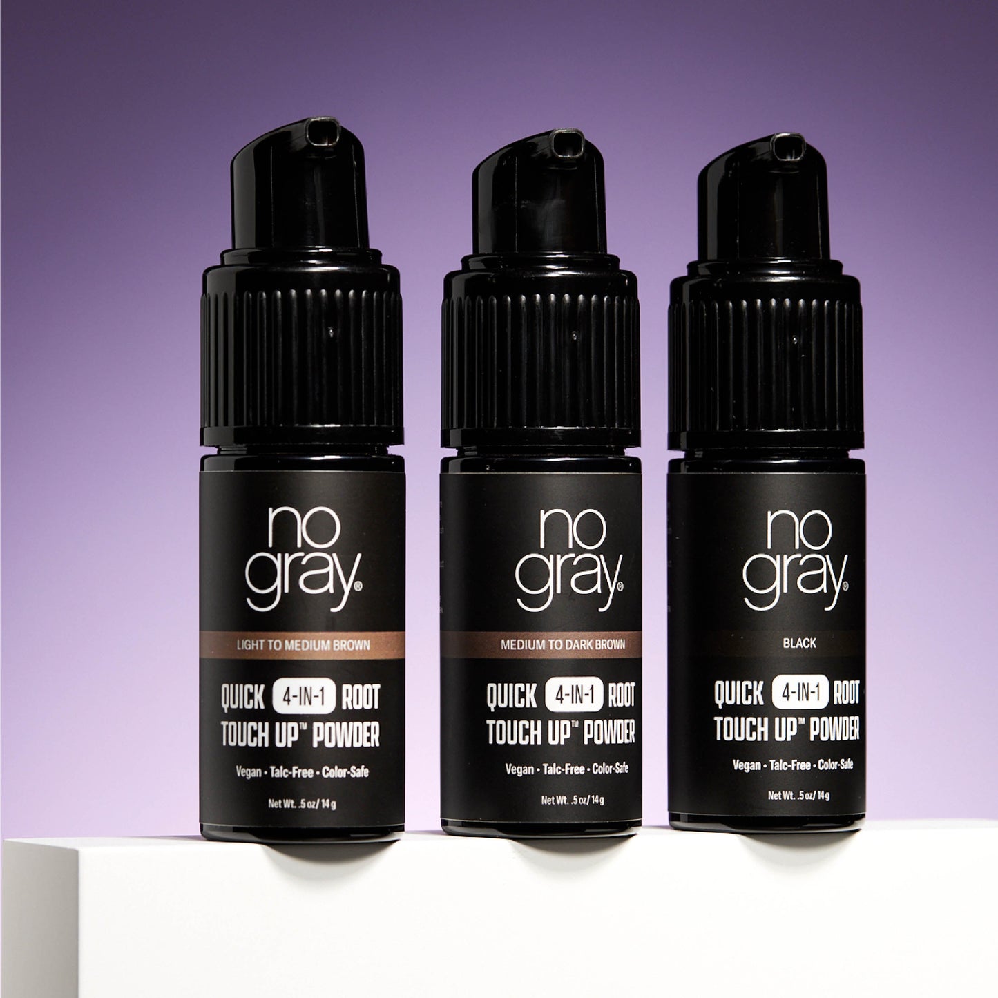 No Gray Quick 4-in-1 Root Touch Up (Black)