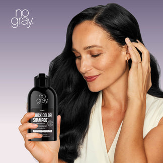 No Gray Quick Color Black Shampoo | No Gray Hair Care