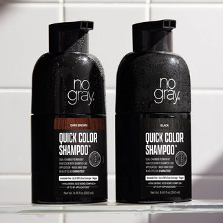 No Gray Quick Color Black Shampoo | No Gray Hair Care