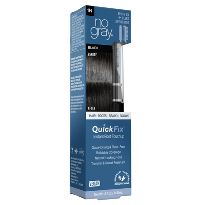 No Gray Quick Fix Instant Root TouchUp (Black)