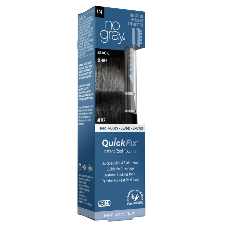 No Gray Quick Fix Instant Root TouchUp (Black)
