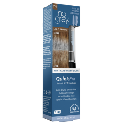 No Gray Quick Fix Instant Root TouchUp (Light Brown)