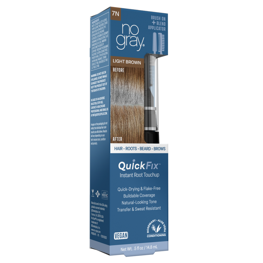 No Gray Quick Fix Instant Root TouchUp (Light Brown)